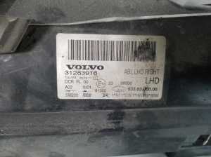 VOLVO S80 II (2006–2016) Scheinwerfer vorne 31283916 - 5
