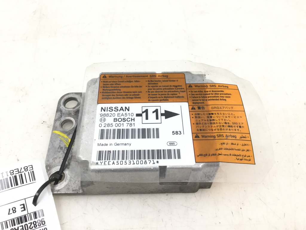 Used NISSAN Pathfinder Airbag module 98820EA510