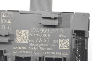 Skoda Octavia III (2013–2019) Front door control unit 5Q4959393B - 2