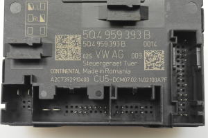 Skoda Octavia III (2013–2019) Front door control unit 5Q4959393B - 3