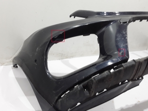 Mercedes Benz GLS 166 (2015–2019) Front bumper A1668851800 - 2