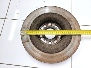VOLVO V60 (2018–2026) Rear brake disc - 2