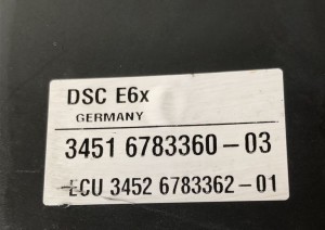 BMW 5 SERIES E60 (2003–2010) ABS Steuergerät 3451678336003 - 4