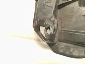 TOYOTA Yaris (2011–2020) Front underbody protection 532890D060 - 3