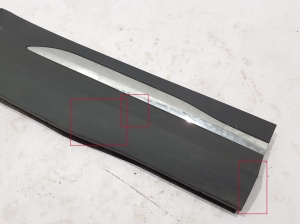 Mercedes Benz GLA-Class H247 (2019–2026) Rear side door molding A2477378600 - 2
