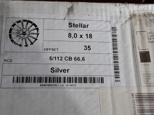 Mercedes Benz A-Class 176 (2012–2018) Felge KBA51042 - 2