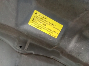 NISSAN Murano Z50 (2003–2017) Motorhaube 99053CA000 - 5