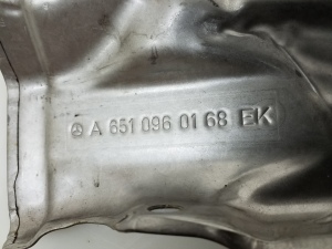 Mercedes Benz GLK-Class 204 (2008–2015) Hitzeschutzblech Turbolader A6510960168 - 2