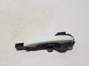 Front door external opening handle and its details - 