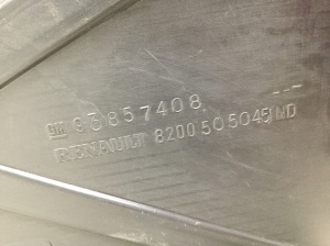NISSAN Primastar X83 (2001–2014) Unterbodenschutz vorne 93857408 - 2