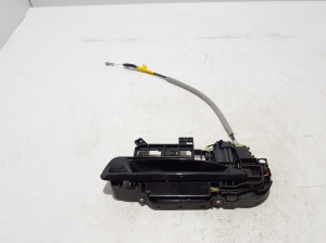Rear side door exterior handle and its parts