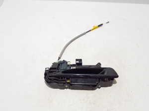 Rear side door exterior handle and its parts