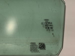 AUDI A5 (2016–2026) Aizmugurējo sānu durvju stikls 8B5845205 - 2
