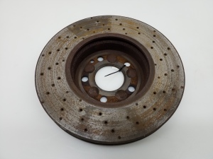 Mercedes Benz A-Class 176 (2012–2018) Front brake disc A2464212512 - 5
