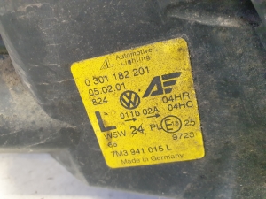 Volkswagen Sharan (1995–2010) Scheinwerfer vorne 0301182201 - 2