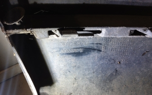 VOLVO V50 (2004–2012) Esikaitseraud 30655878 - 2