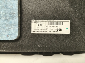 Opel Corsa F (2019–2026) Trunk side trim panel 39196886 - 5