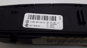Mercedes Benz R-Class 251 (2006–2017) Hazard light switch A2518700610 - 3