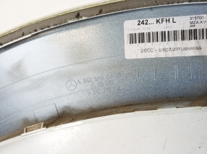 Mercedes Benz B-Class 242 (2013–2019) Abdeckung Kotflügel hinten A2428890325 - 3
