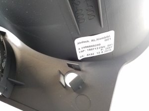 Mercedes Benz B-Class 242 (2013–2019) Instrument cluster trim A2466803200 - 3