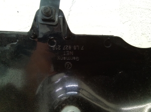 Volkswagen Touareg I (2002–2010) Trunk lid 7L6827445C - 2