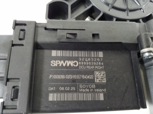 VOLVO XC40 (2017–2026) Rear side door window regulator motor 32283267 - 2