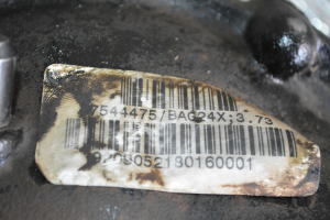 BMW X3 E83 (2003–2010) Front differential 7544475 - 5