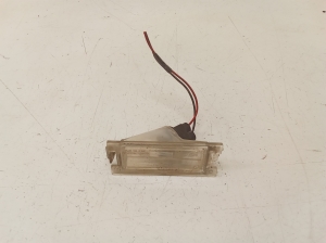 License plate light housing - 809280