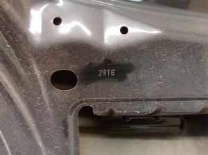 Opel Astra H (2004–2010) Trunk lid 93184005 - 2