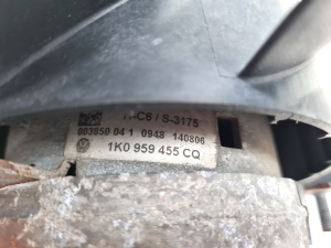 Volkswagen Touran I (2003–2010) Dzesēšanas ventilators un tā daļas 1K0959455CQ - 4