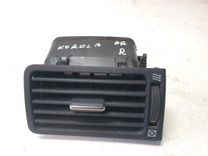 Dashboard air vent grilles