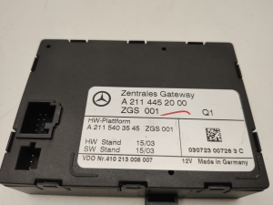 Mercedes Benz E-Class W211 (2002–2009) Gateway-Steuermodul A2114452000 - 2
