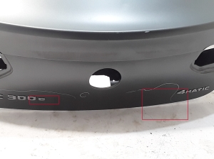Mercedes Benz GLC-Class 253 (2015–2019) Trunk lid A2537400105 - 3