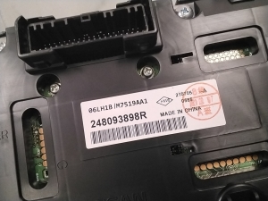 RENAULT Trafic lV (2022–2026) Instrument cluster 248093898R - 4