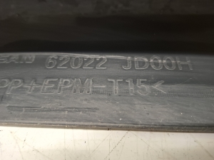 NISSAN Qashqai (2006–2013) Front bumper 62022JD00H - 7