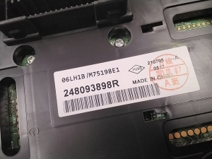 RENAULT Trafic lV (2022–2026) Instrument cluster 248093898R - 4