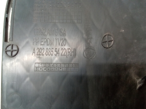 Mercedes Benz GLE-Class 166 (2015–2018) Priekšējā bampera apakšējā reste A2928855422 - 4