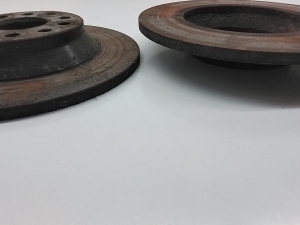 Volkswagen Tiguan (2017–2026) Rear brake disc 3Q0615601A - 3