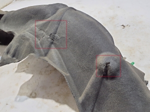 VOLVO S60 III (2018–2026) Aizmugurējais apakšspārns 32392139 - 5