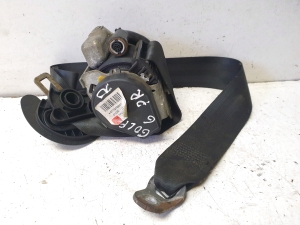 Volkswagen Golf VI (2008–2013) Front seat belt 617978600 - 4
