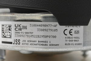 BMW 3 SERIES F30 (2011–2018) Rooli turvapadi 310844090N77 - 3