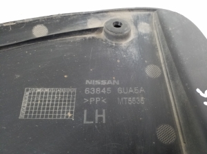 NISSAN Qashqai J-12 (2021–2026) Dubļu sargs 638456UA5A - 2