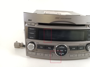 Subaru Legacy V (2009–2014) Autoraadio 86201AJ410 - 6