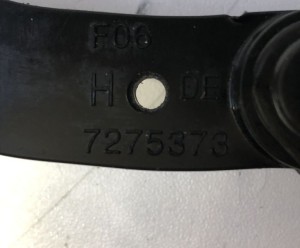 Rear side door opening limiter - 7275373