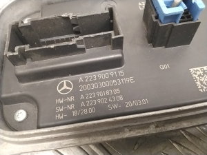 Mercedes Benz S-Class 223 (2020–2026) Light control module A2239009115 - 2