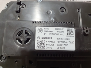 BMW 1 SERIES F40 (2019–2026) Instrument cluster 5B35D82 - 2