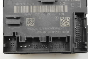 AUDI A1 8X (2010–2018) Front door control unit 8X0959793B - 2