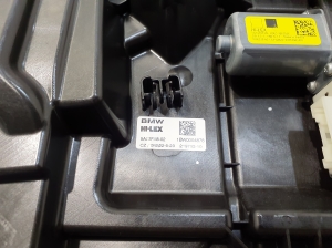 BMW 1 SERIES F40 (2019–2026) Rear side door window regulator 7465244 - 3