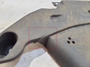 BMW 1 SERIES F40 (2019–2026) Rear underbody shield 9883646 - 3
