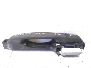 NISSAN Navara (2005–2015) Rear side door exterior handle and its parts 80610EB300 - 3